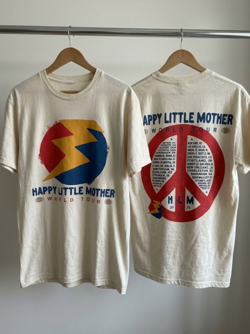 Happy Little Mother World Tour 2026 T-Shirt Reprint